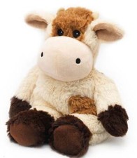 COW - WARMIES Cozy Plush Heatable Lavender Scented Stuffed Animal
