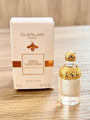 Guerlain Mandarine Basilic   Aqua Allegoria Eau de Toilette 7.5ml Mini Splash
