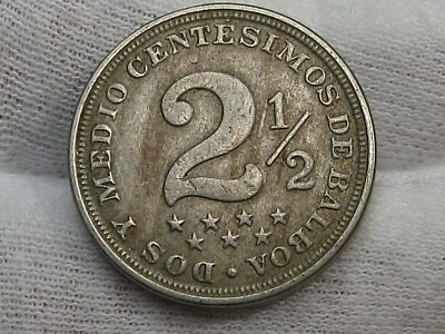 Better Date 1916 2½ Centesimos PANAMA.  #34