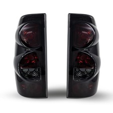1999-2006 Pair Smoke Tail Lights For Chevy Silverado 1500 2500 3500 Rear Lamps