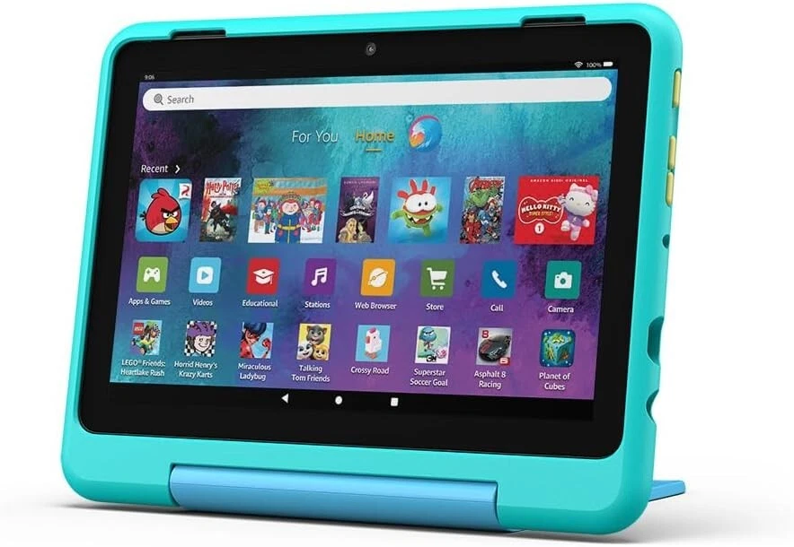 Amazon Fire HD 8 Kids tablet, 2024 Model! Ages 6–12, 3GB/32GB Grape USE CODE £79 - Image 3 of 4