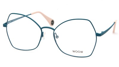 NEW WOOW Be Cult 2 Col 9445 Duck Blue EYEGLASSES 54-16-140 B50mm