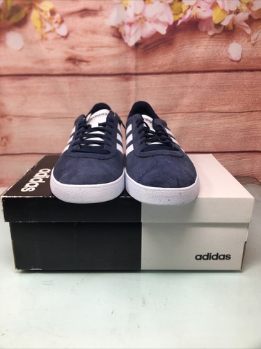 New Adidas VL Court 2.0 Men\u0026#039;s Shoes Navy White DA9854 | eBay