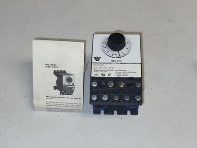 GW EAGLE SIGNAL BR112A601 TIMER 120V 50/60HZ 10A 125-250VAC 1/3HP 1/4A 250VDC