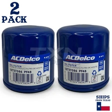 АСDеІсо PF48 PF48F GМ Engine Oil Filter 12737086 - 2 Pack