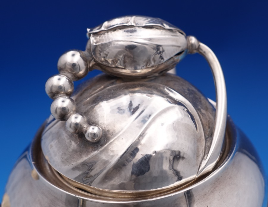 Blossom by Georg Jensen Sterling Silver Coffee Pot #2B 7