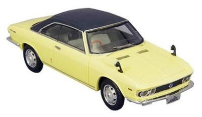 ENIF 1/43 MAZDA LUCE Rotary Coupe 1969 Moonlight Yellow Leder Top ENIF0061