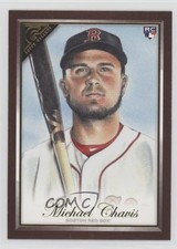 2019 Topps Gallery Canvas Wood Michael Chavis #60 07rd