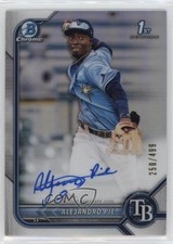 2022 Bowman Chrome Prospect Refractor 250/499 Alejandro Pie #CPA-AP Auto 0u79