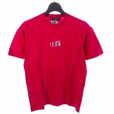 Dsquared2 22SS ICON MINI LOGO Tshirt S Cut & Sew Short Sleeve Unused