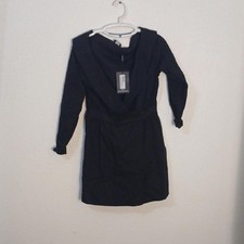 PrettyLittleThing Black Sheath Cocktail Dress