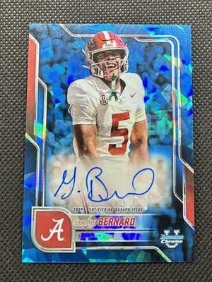 2025 Bowman U Chrome Sapphire Germie Bernard Auto Variation Alabama