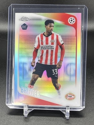 2025-26 Topps Chrome UEFA Club Competitions #146 Michael Bresser Refractor