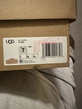 NEW Women's UGG Tazz Platform Slippers in Sand Size 7