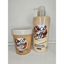 Victoria's Secret PINK Coco Coffee Bodycare Bundle