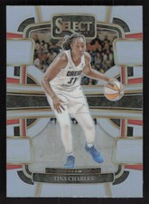 2024 Panini Select WNBA #83 Tina Charles Silver Prizms