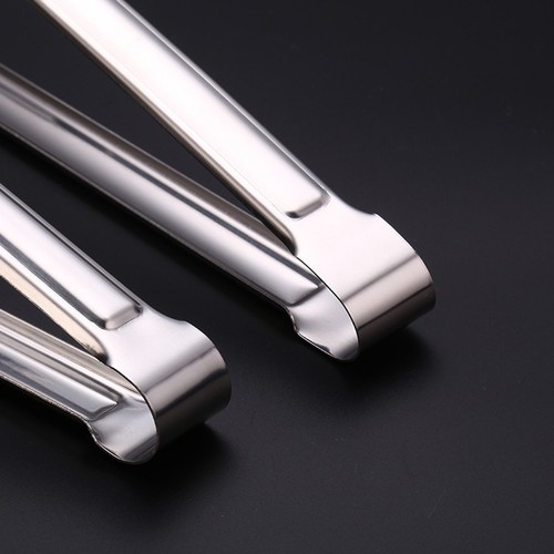 Pinza Per Pasta E Alimenti In Acciaio Inox Con Denti A Pettine, Manico Liscio, 24,7 Cm, Colore Inviato A Caso