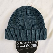 Lululemon Close-Fit Wool-Blend Ribbed Knit Beanie SMTL Storm Teal Adult Size O/S