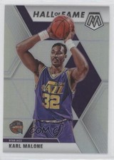 2019-20 Panini Mosaic Hall of Fame Silver Prizm Karl Malone #284 HOF rt4