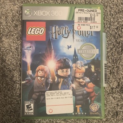 Warner Bros LEGO Harry Potter Years 1-4 & 5-7 Xbox 360 NTSC-U/C E10+ Manual