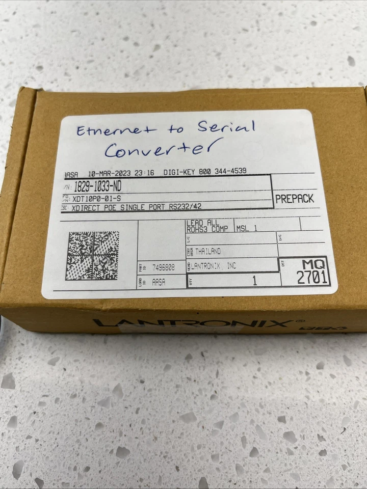 XDT10P0-01-S Lantronix XDirect P0E Single Port RS232/42 - Image 2 of 4