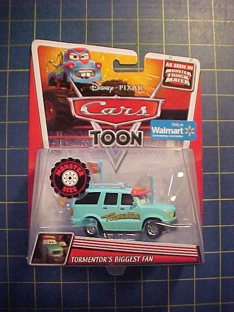 TORMENTOR'S BIGGEST FAN カーズ ミニカー DISNEY PIXAR CARS TOON TORMENTOR'S BIGGEST FAN DELUXE! MONSTER