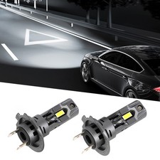 H7 LED Headlight Bulbs Kit 6500K White High Low Beam Light Super Bright