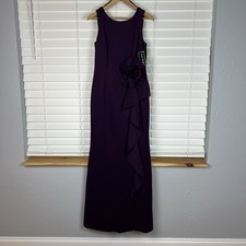 NEW Jessica Howard Women s Size 6 Plum Long Formal Dress Party Wedding NWT