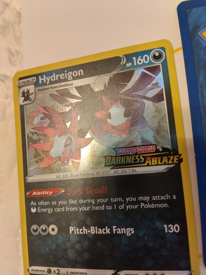 Hydreigon - (Prerelease) SWSH037 SWSH: Sword & Shield Promo Cards Holo - Image 2 of 4