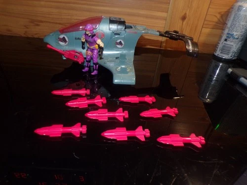Vintage Hasbro GI Joe 1987 Cobra Sea Ray Submarine w/ARAH Sea Slug Action Figure
