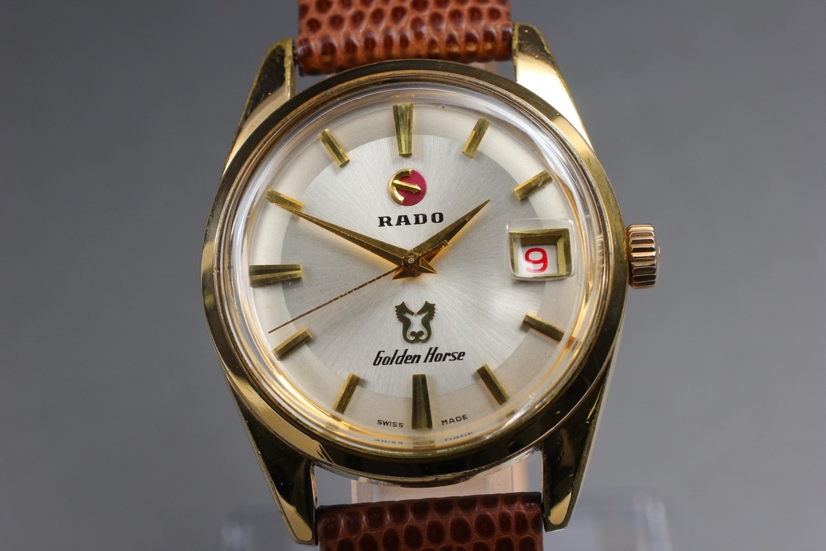 【RADO】Golden Horse30石 SS 赤デイト　11674 ラドー ゴールデンホース 30石 Ref.11674 Cal.1700/01 GF/SS 赤