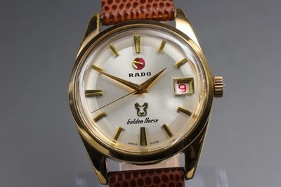 Vintage *Exc 5* Rado Golden Horse 11674/2 Gold 35mm