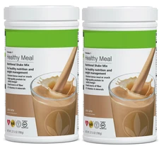 2X  Formula 1 Healthy Meal Nutritional Shake Mix Cafe Latte 750 g