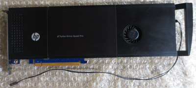 HP 841969-001 804086-002 Z Turbo Drive QUAD Pro PCIe M.2 NVMe SSD Adapter