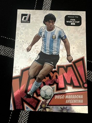 Oversized Kaboom Diego Maradona Argentina FIFA World Cup 2025-26 Card
