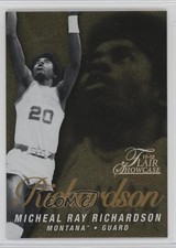 2011-12 Fleer Retro Flair Showcase 22/150 Micheal Ray Richardson #FL-38 h2o