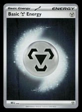 Basic Metal Energy - 008 Reverse Holo Mega Evolution Energies MEE 8 Pokemon NM