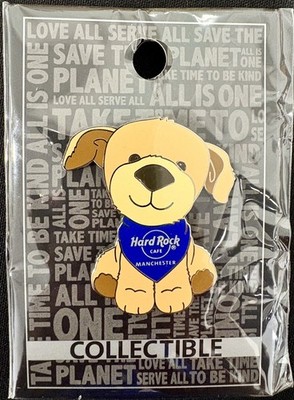 Hard Rock Cafe Manchester Puppy Dog Series Limited Edition Pin Badge 2026 CLOSED