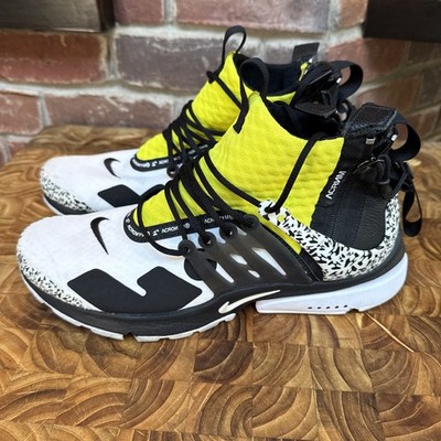 NIKE AIR PRESTO MID ACRONYM ''DYNAMIC YELLOW'' (AH7832 100) TRAINERS Size 9