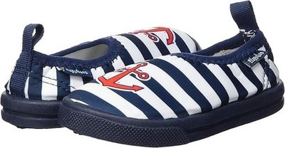 Playshoes Boys Bathing Shoes Aqua Shoes Slipper Maritim, Navy / White, 22/23 EUR
