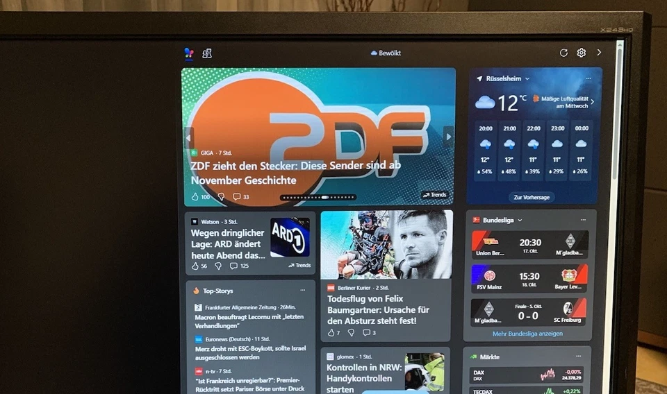 Acer X243HQ 24 Zoll LCD Monitor - Bild 2 von 4