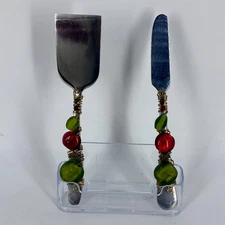 Spreader Knife Set Appetizer Boho MCM Unique Design Stainless Steel