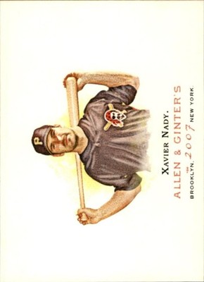 2007 Topps Allen & Ginter's - Xavier Nady #223