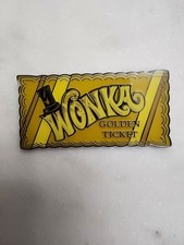 Willy Wonka Golden Ticket Magnet