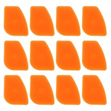 12pcs Universal Triangle Plastic Pry Opening Tool for Phone Laptop, Orange