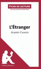 Image of L'etranger d'Albert Camus by Pierre Weber (French) Book & Merchandise Book