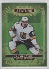 2022-23 Upper Deck Stature Rookies Green 68/99 Zack Hayes #120 00em