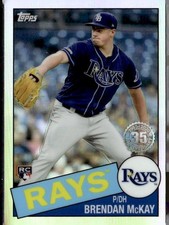 2020 Topps Chrome #85TC-13 Brendan McKay 1985 Topps Baseball