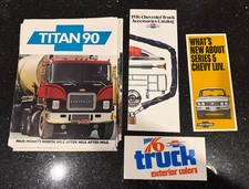 Lot Of 24 Vintage 1976 Chevy Truck Van Sales ...