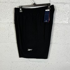 Reebok Men's Classics Uniform Regular-Fit 9" Cargo Shorts black M MSRP 50